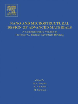 cover image of Nano and Microstructural Design of Advanced Materials